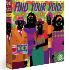 Puzzle 1000 Pièces : Trouvez votre voix - Eeboo