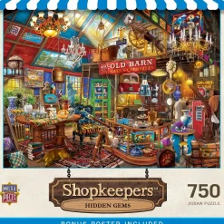 Puzzle 750 pièces : Trésors cachés - Master Pieces