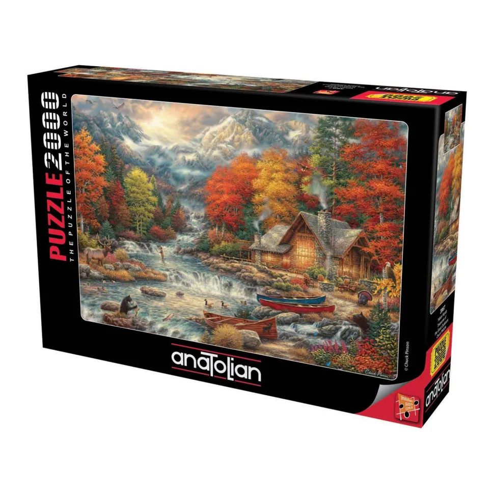 Puzzle 2000 pièces : Trésors des grands espaces - Anatolian