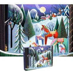 Puzzle 1000 pièces : UN HIVER DALA - Penny Puzzle