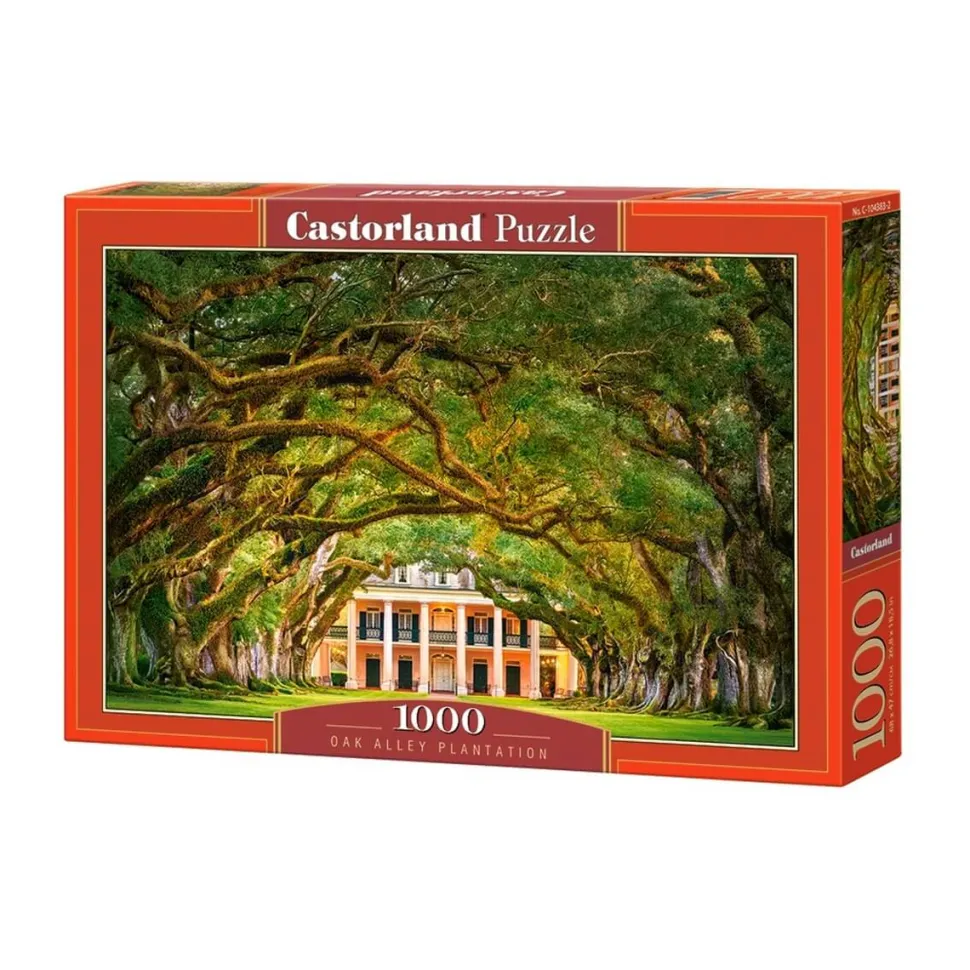 Puzzle 1000 pièces : Une allée de Chêne - Castorland