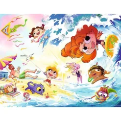 Puzzle 150 pièces : Une journée sensagéniale - Mortelle Adèle - Nathan