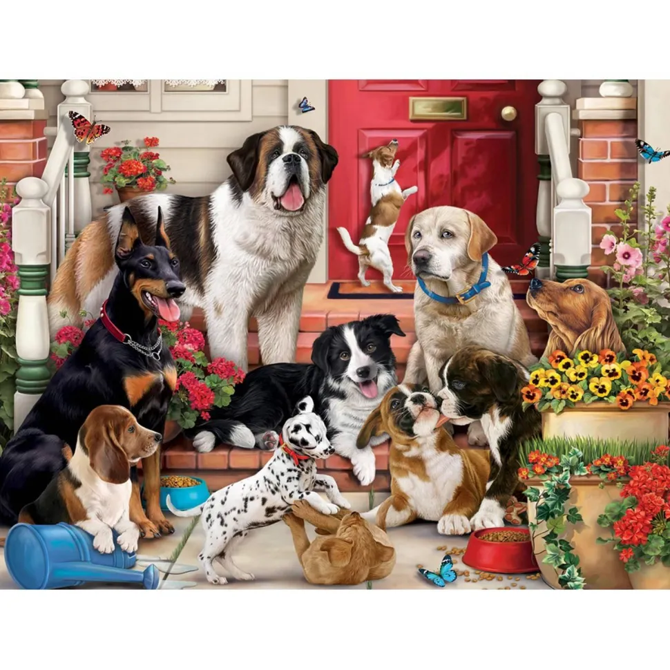 Puzzle 1000 pièces : Une vie de chien - Vermont Christmas Company
