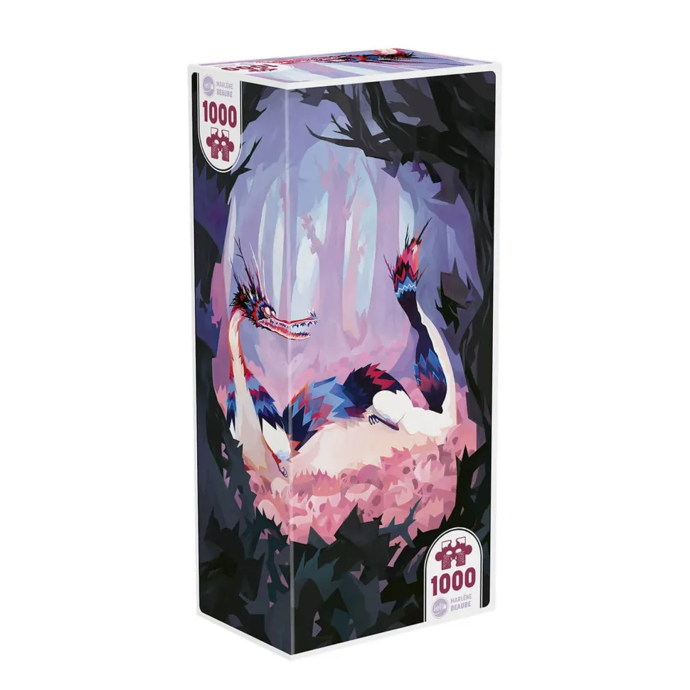Puzzle 1000 pièces : Universe : Dragon After Meal - Iello