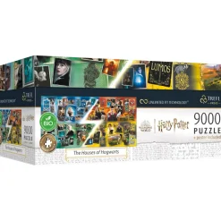 Puzzle 9000 pièces : Unlimited Fit Technology - Harry Potter : Les Maisons de Poudlard - Trefl