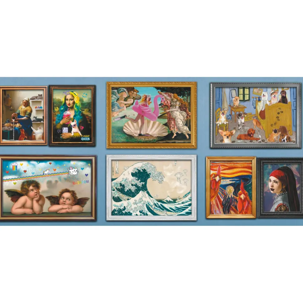 Puzzle 9000 pièces : Unlimited Fit Technology : Collection d'art pas si classique - Trefl Prime