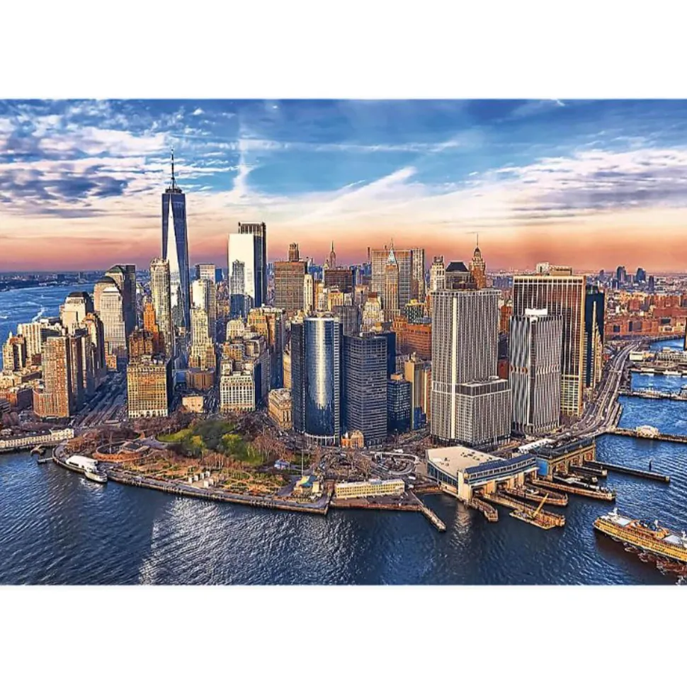 Puzzle 1500 pièces : Unlimited Fit Technology : Manhattan, New York, USA - Trefl Prime