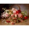 Puzzle 1000 Pièces : UnPanier de roses et d'œillets - EnjoyPuzzle