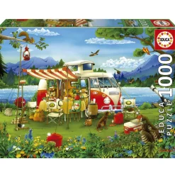 Puzzle 1000 pièces : Vacances À La Campagne - Educa