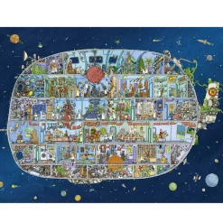 Puzzle 1500 pièces : Vaisseau spatial, Mattias Adolfsson - Heye