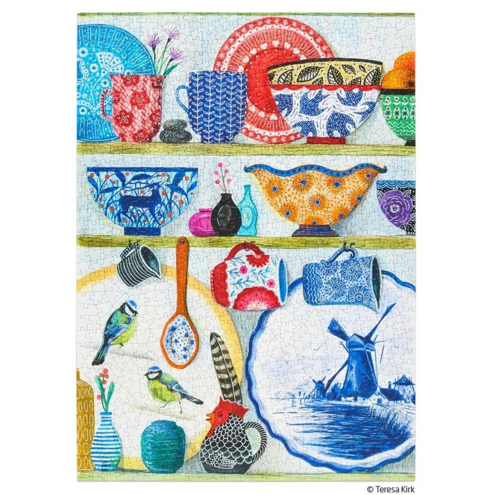 Puzzle 1000 pièces : Vaisselier - WerkShoppe