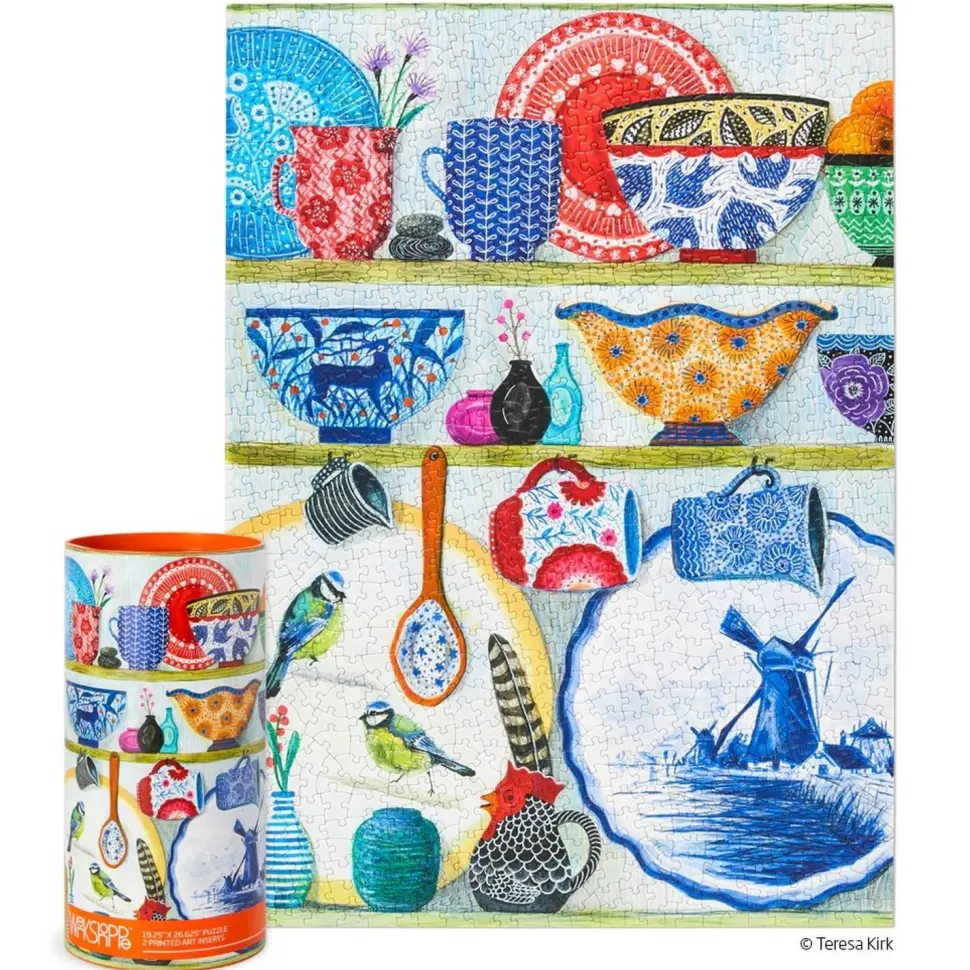 Puzzle 1000 pièces : Vaisselier - WerkShoppe