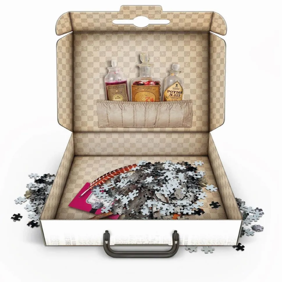 Puzzle 1000 pièces : Valisette Harry Potter - Clementoni