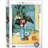 Puzzle 1000 pièces : Vase bleu, Paul Cézanne - Eurographics