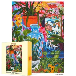 Puzzle 1000 pièces : Vases tropicaux - WerkShoppe