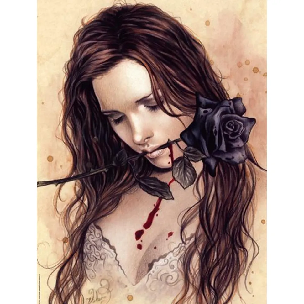 Puzzle 1000 pièces - Victoria Francès - Favole : Dark rose - Heye