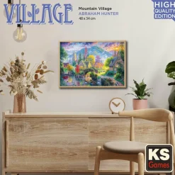 Puzzle 500 pièces : Village de Montagne - Ks Games