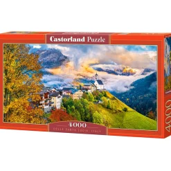 Puzzle 4000 pièces : Village de Santa Lucia, Italie - Castorland