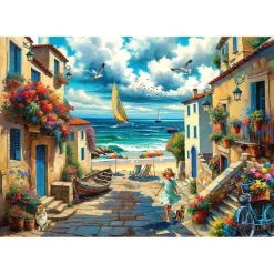 Puzzle 1000 pièces : Village de rêve - Anatolian