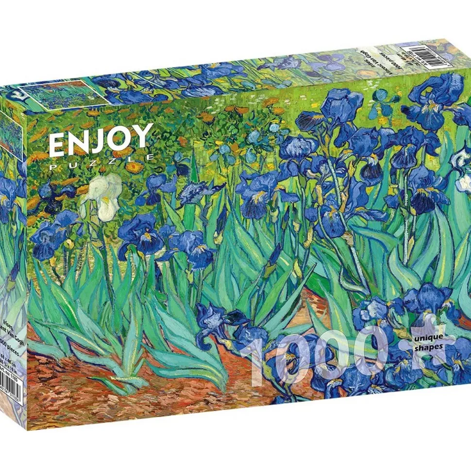 Puzzle 1000 pièces : Vincent Van Gogh : Les Iris - EnjoyPuzzle