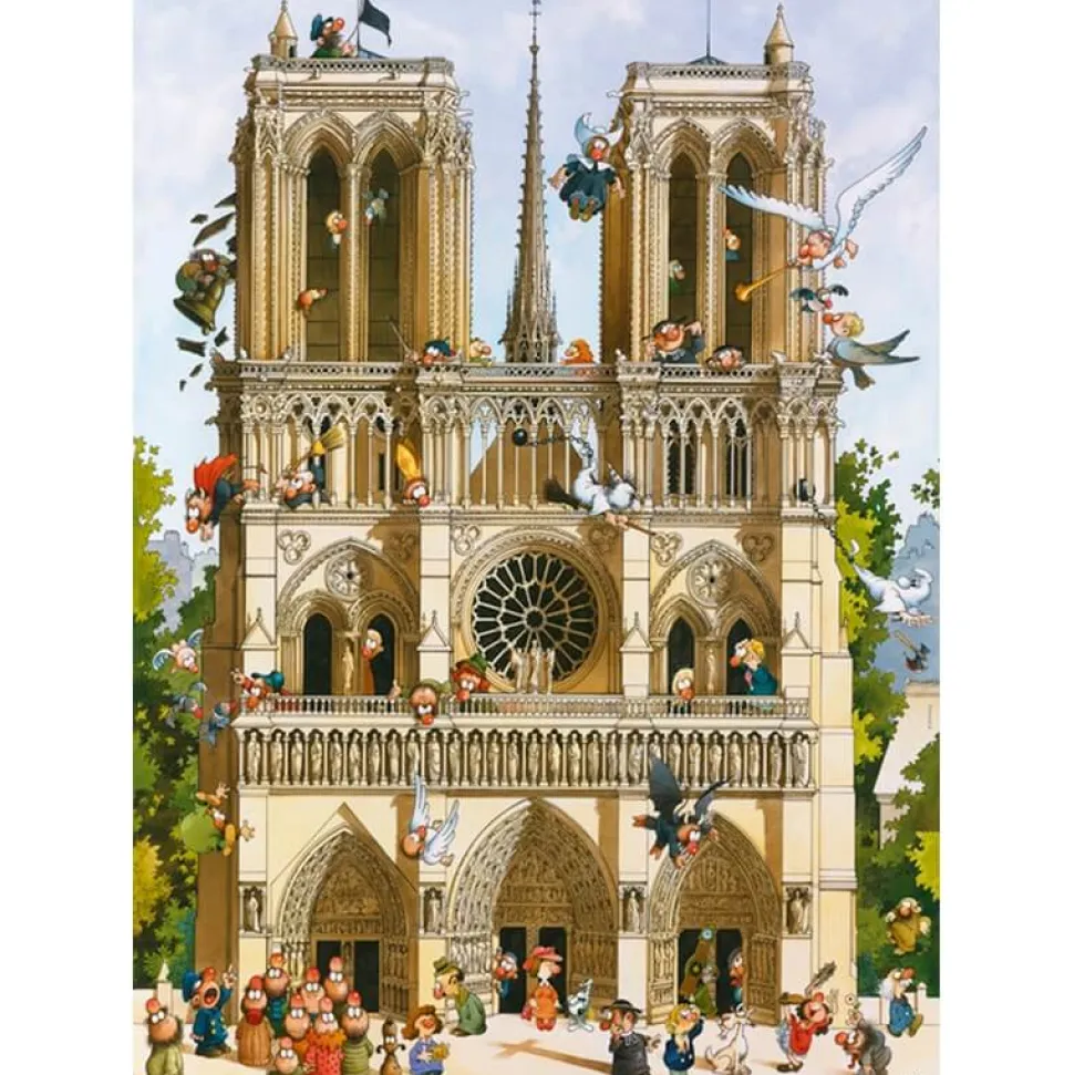 Puzzle 1000 Pièces : Vive Notre Dame - Heye