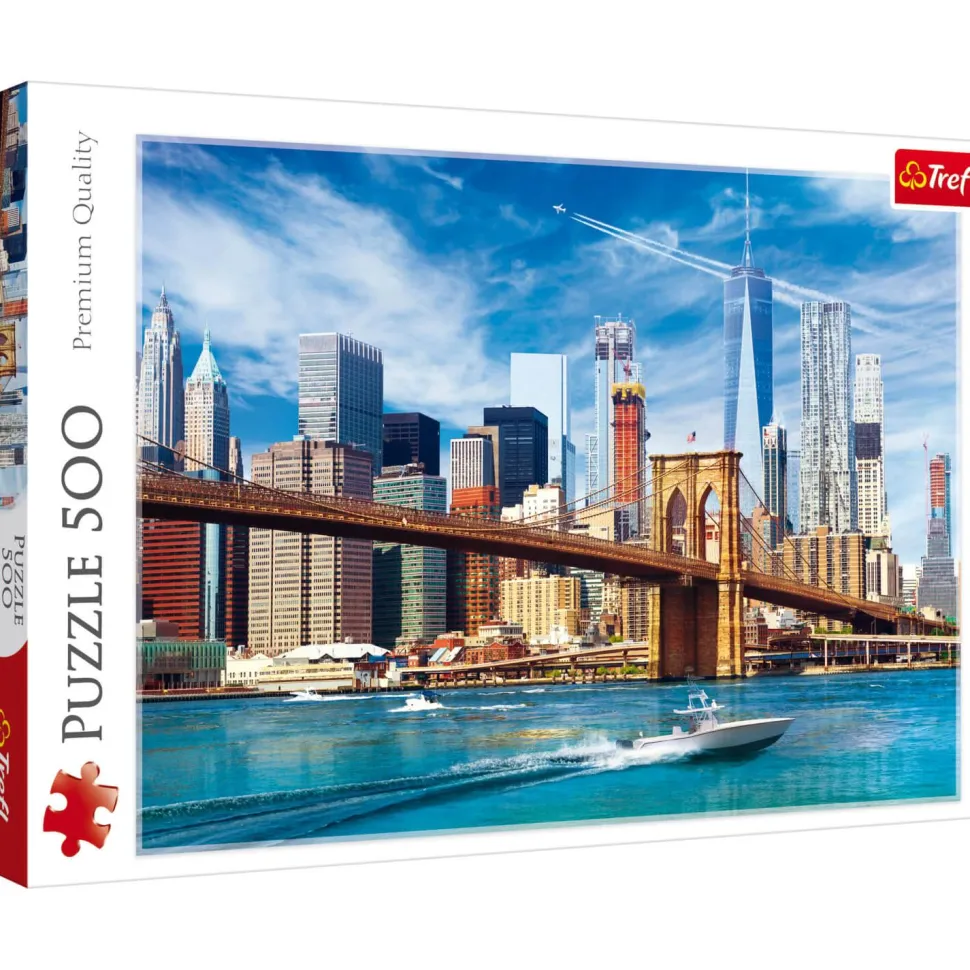 Puzzle 500 pièces : Vue de New York - Trefl