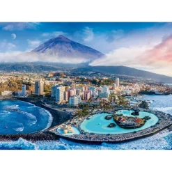 Puzzle 1000 pièces : Vue de Tenerife, Espagne - Trefl