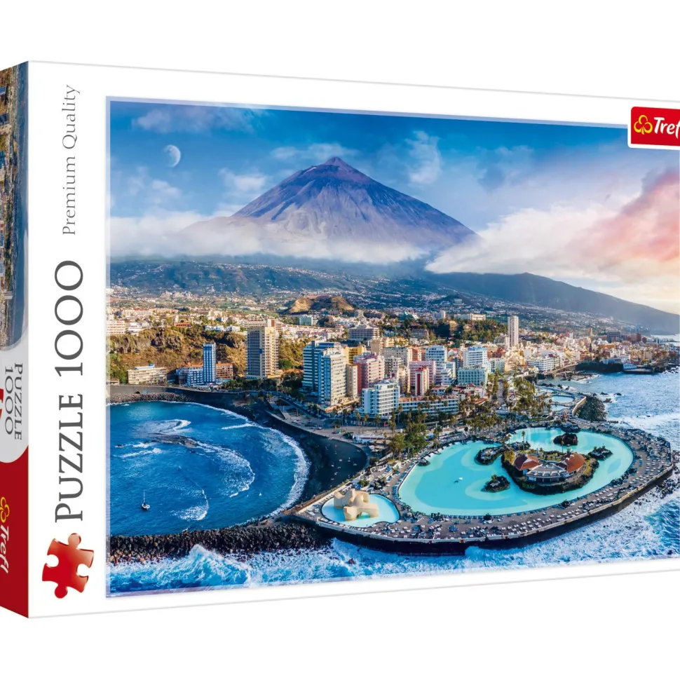 Puzzle 1000 pièces : Vue de Tenerife, Espagne - Trefl