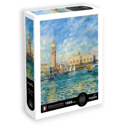Puzzle 1000 pièces : Vue de Venise (Le Palais des Doges), Pierre-Auguste Renoir - Sentosphère
