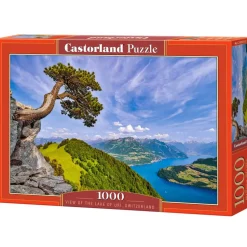 Puzzle 1000 pièces : Vue du lac d'Uri, Suisse - Castorland