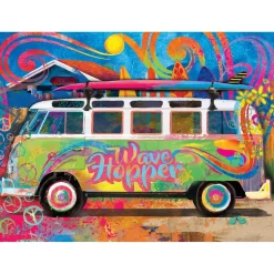 Puzzle 550 pièces : VW - Wave Hopper (boîte en étain) - Eurographics