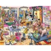 Puzzle 1000 pièces : Wasgij Mystery 23 - Salon de toilettage ! - Jumbo