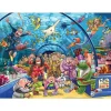 Puzzle 1000 pièces : Wasgij Original 43 - Ça sent le poisson - Jumbo