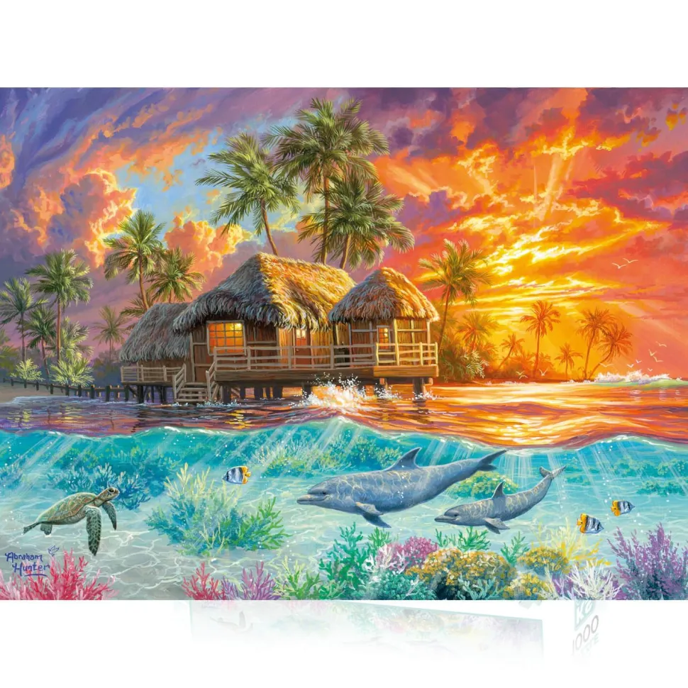 Puzzle 1000 pièces : Week-end au paradis - Ks Games