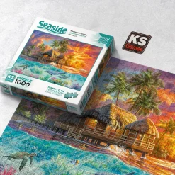 Puzzle 1000 pièces : Week-end au paradis - Ks Games