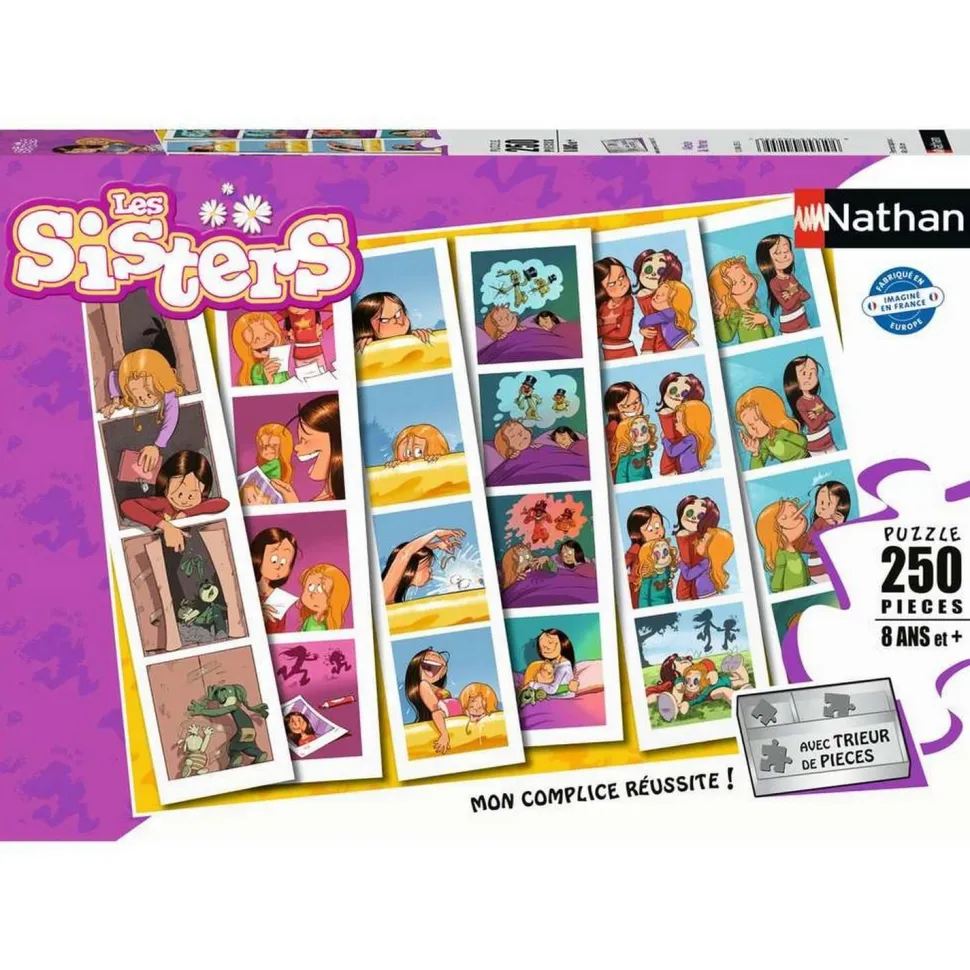 Puzzle 250 pièces : Wendy & Marine - Les Sisters - Nathan