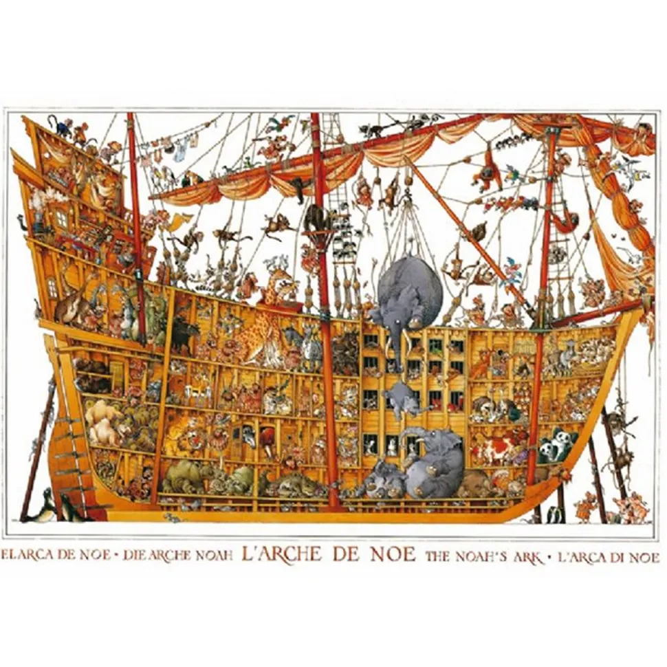 Puzzle 2000 pièces - Wolf : Arche de Noë - Heye
