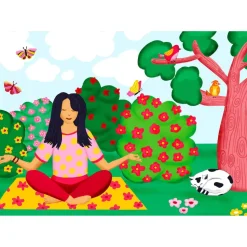 Puzzle 1000 Pièces : Yoga dans leParc - EnjoyPuzzle