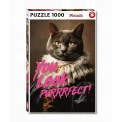 Puzzle 1000 pièces : You look purrrfect ! - Piatnik