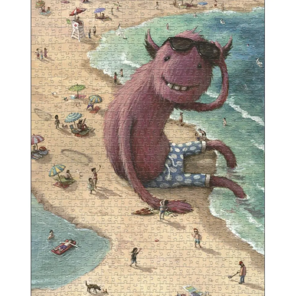 Puzzle 1500 pièces : Zozoville : garçon de plage - Heye