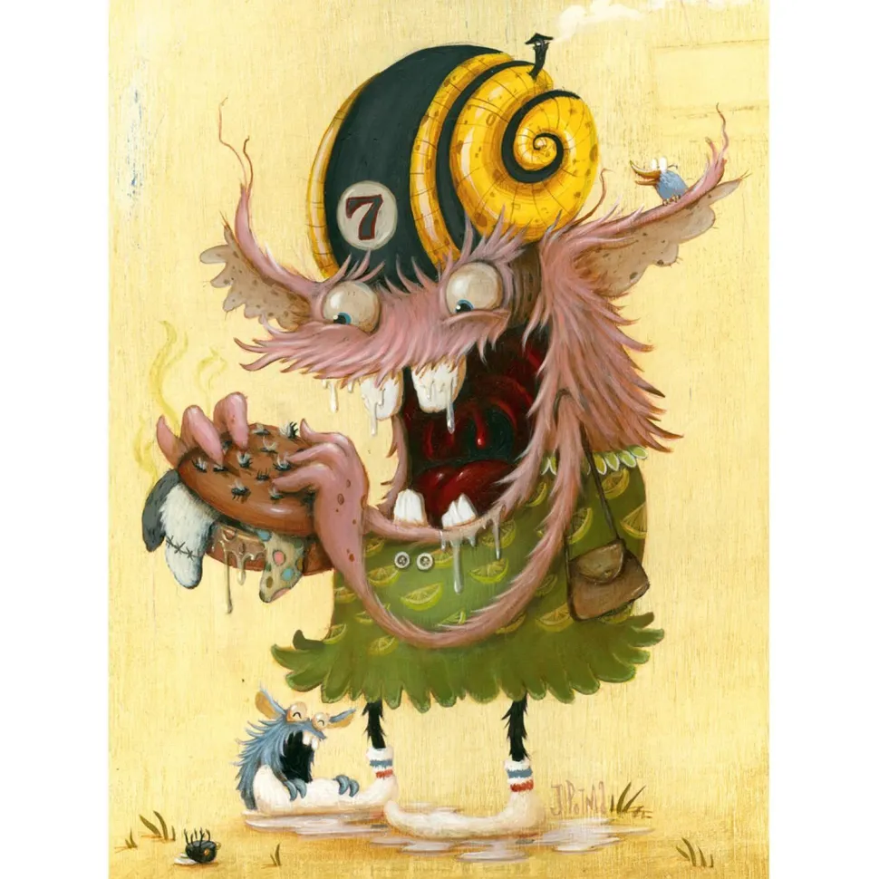 Puzzle 1000 pièces : zozoville malbouffe - Heye