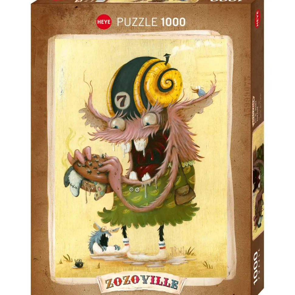 Puzzle 1000 pièces : zozoville malbouffe - Heye