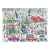Puzzle 1000 pièces aluminium : Christmas Tree Farm, Michael Storrings - Galison