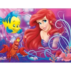 Puzzle 60 pièces Ariel : Jolie petite sirène - Nathan
