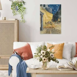 Puzzle 1000 pièces Art collection - Vincent Van Gogh : Terrasse de café, le soir - Ravensburger