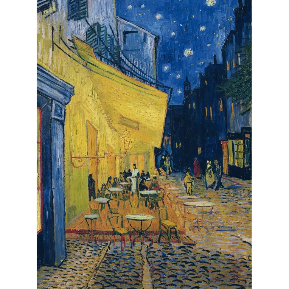 Puzzle 1000 pièces Collection Art : Terrasse de café la nuit - Trefl