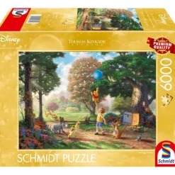 Puzzle 6000 pièces Disney : Thomas Kinkade : Winnie l'ourson II - Schmidt