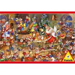 Puzzle 1000 pièces François Ruyer : Le Père Noël - Piatnik