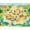 Puzzle 35 pièces Kididoc : Châteaux forts et chevaliers - Nathan