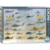 Puzzle 500 pièces Larges : Hélicoptères militaires - Eurographics